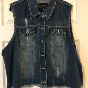 Denim vest